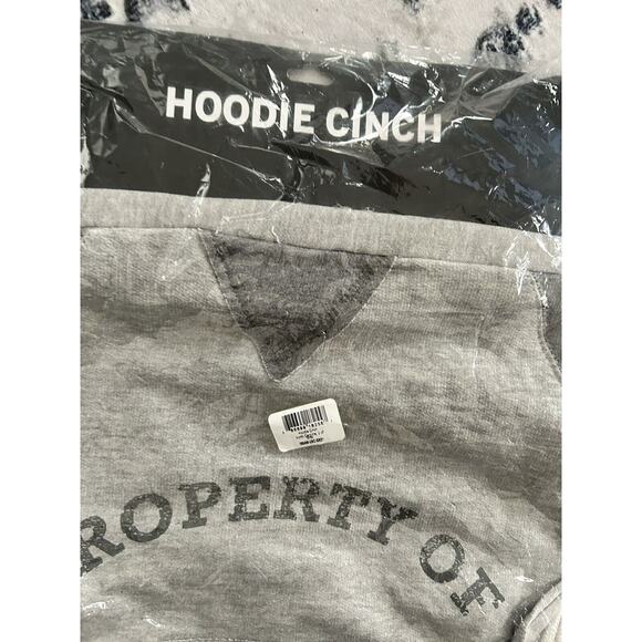 Property‎ Of UNC Chapel Hill Gray Hoodie Cinch Bag NWT - Picture 3 of 6